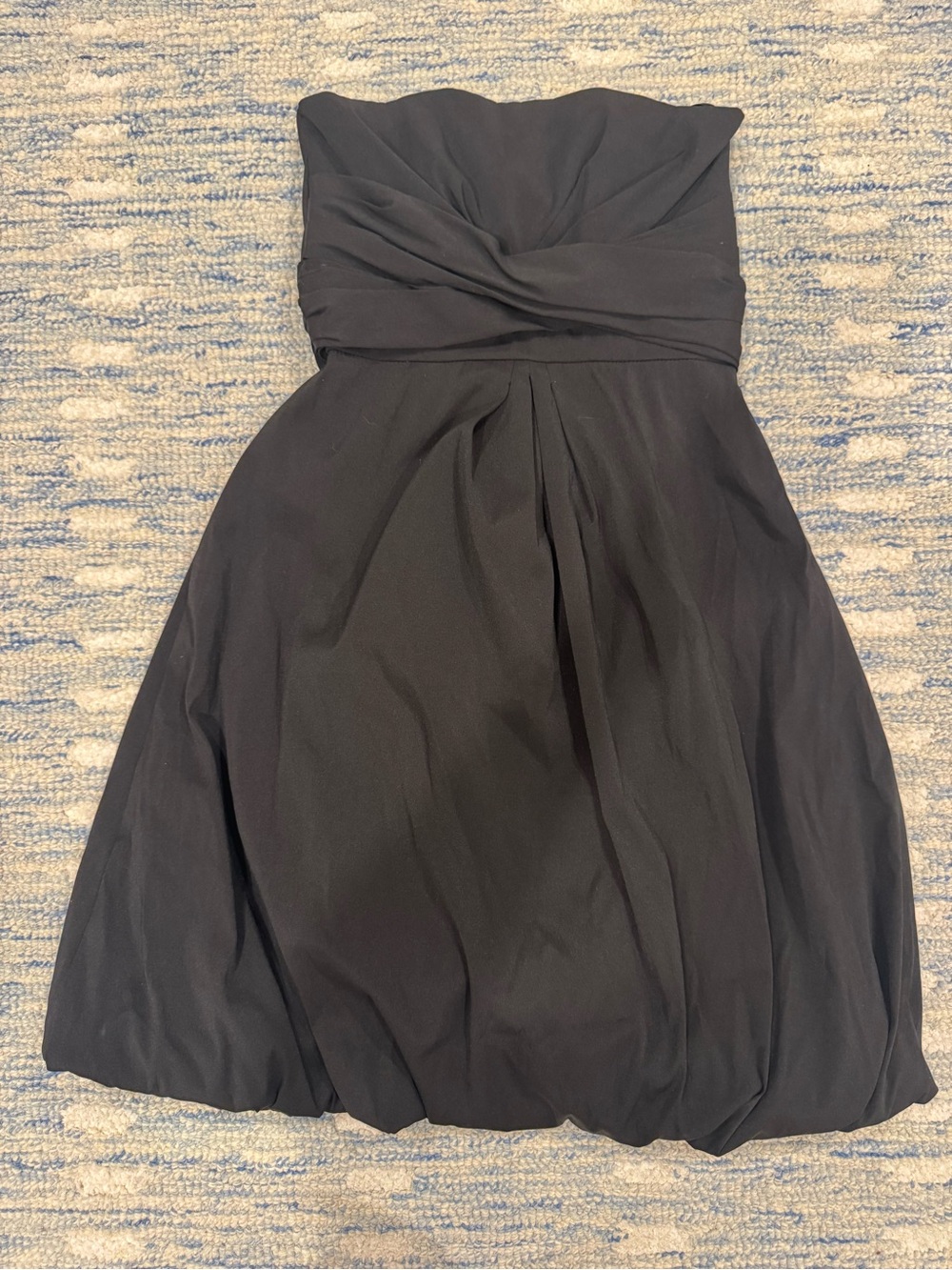 White House Black Market Strapless Black Party Dress